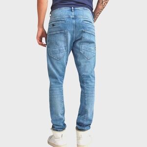 G-Star Raw D-Staq 3 D Slim Light Wash Stretch Denim Jean Sz 33